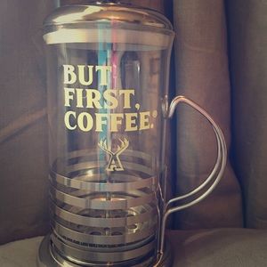 Alfred “But First Coffee” French Press 20oz